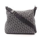 Dior Dio Shoulder Bag Tobta Gray Black Canvas