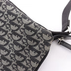 Dior Dio Shoulder Bag Tobta Gray Black Canvas — view 8