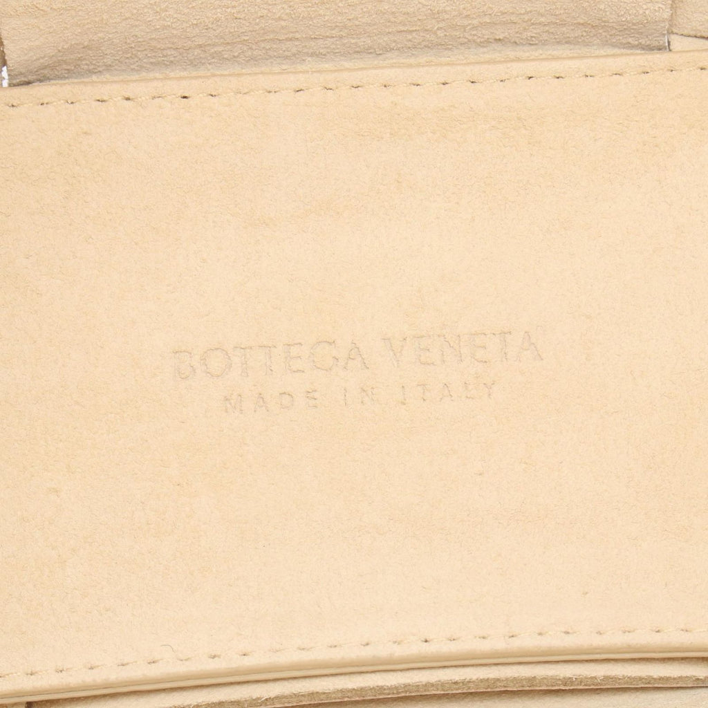 Bottega Veneta Tote Minialeko 2-Way Beige Leather Matrees — view 4