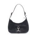 Gucci Shoulder Bag Jackie 001 Black Nylon Leather