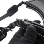 Gucci Shoulder Bag Jackie 001 Black Nylon Leather — view 9
