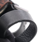 Fendi Shoulder Bag of Brown Nylon Leather — view 7