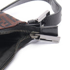 Fendi Shoulder Bag of Brown Nylon Leather — view 6