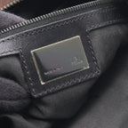 Fendi Shoulder Bag of Brown Nylon Leather — view 4