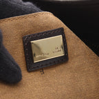 Fendi Tote Brown Canvas Leather — view 4