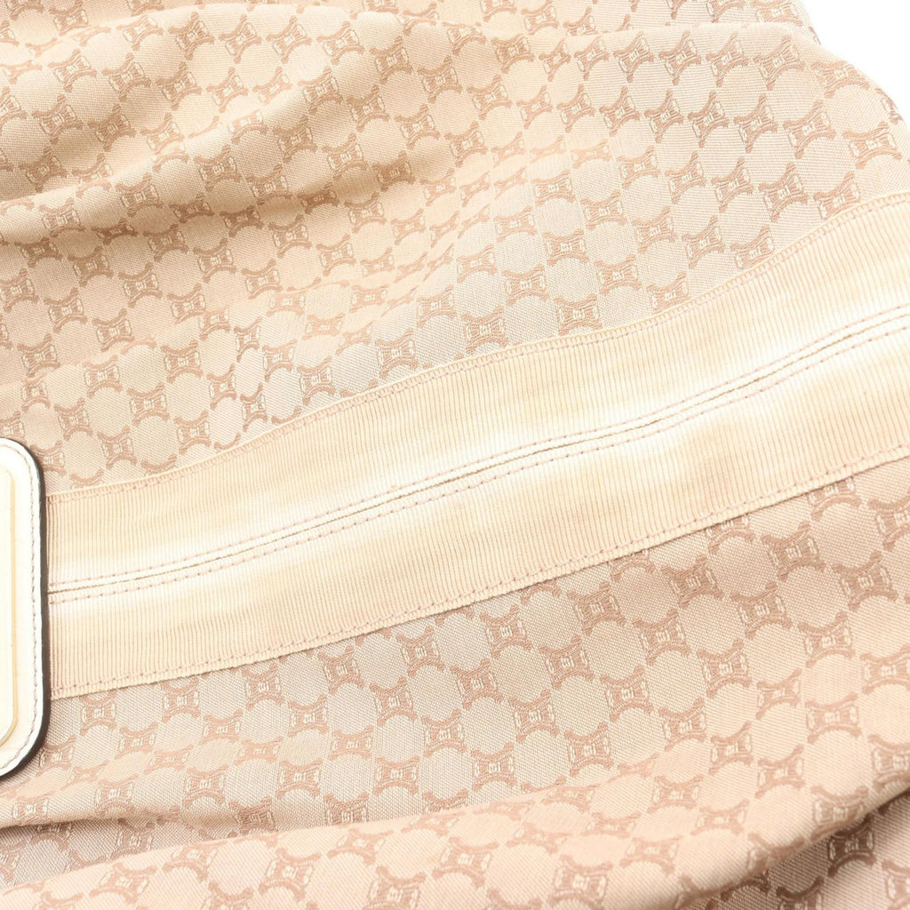 Celine Seri Shoulder Bag Beige Canvas Leather — view 7