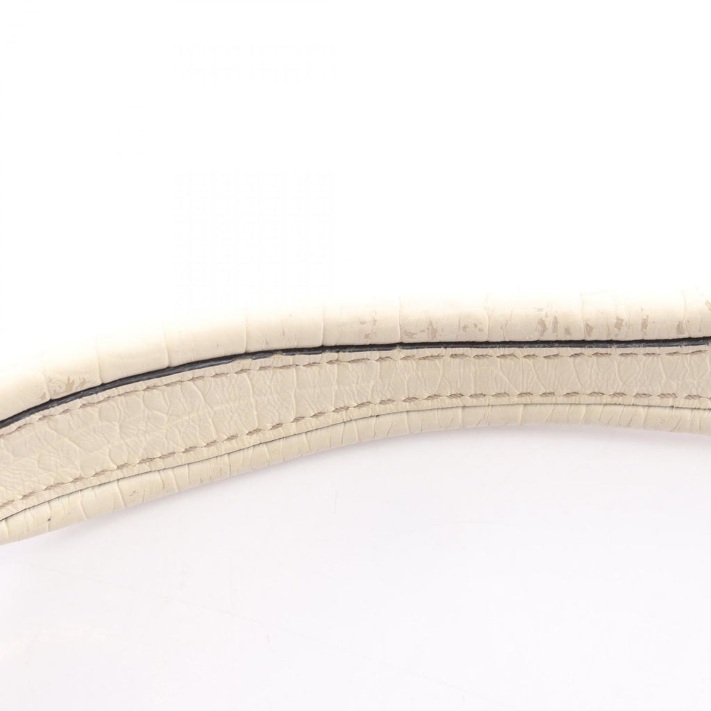 Celine Seri Shoulder Bag Beige Canvas Leather — view 5