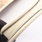 Celine Seri Shoulder Bag Beige Canvas Leather — view 6
