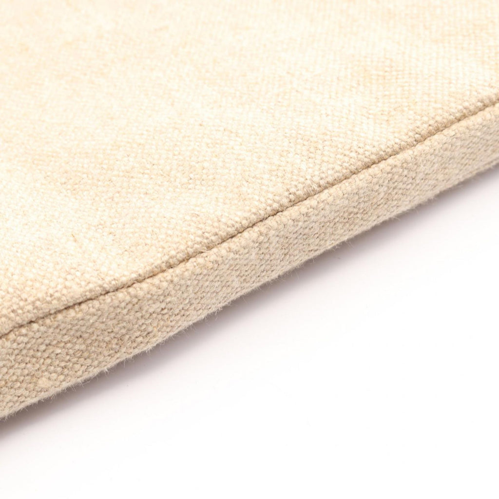 Fendi Shoulder Bag FF Logo Beige Canvas Leather — view 8
