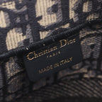 Dior Tote Book Navy Canvas — view 4