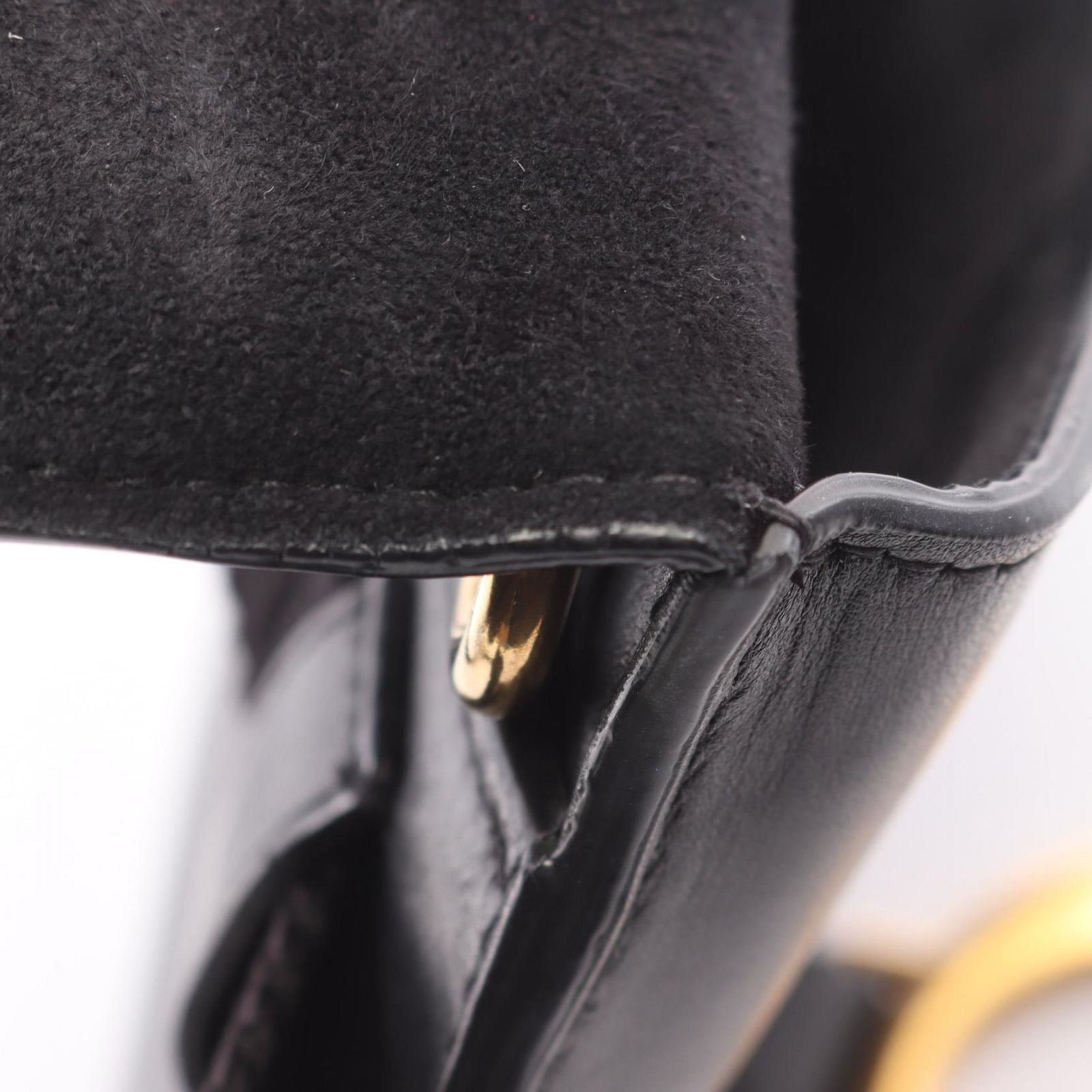 Dior Dio Belt Bag Sadeleba Black Leather — view 6