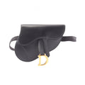 Dior Dio Belt Bag Sadeleba Black Leather