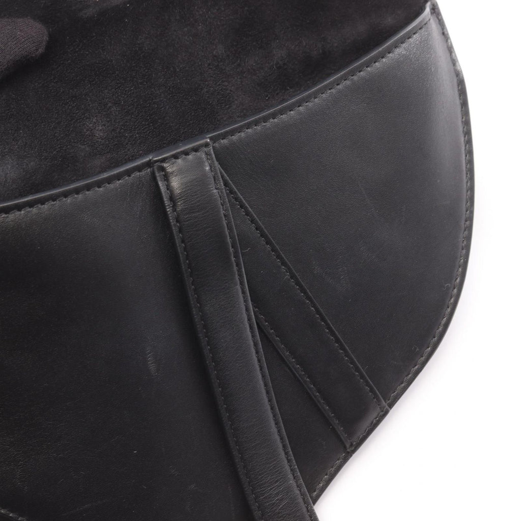 Dior Dio Belt Bag Sadeleba Black Leather — view 7