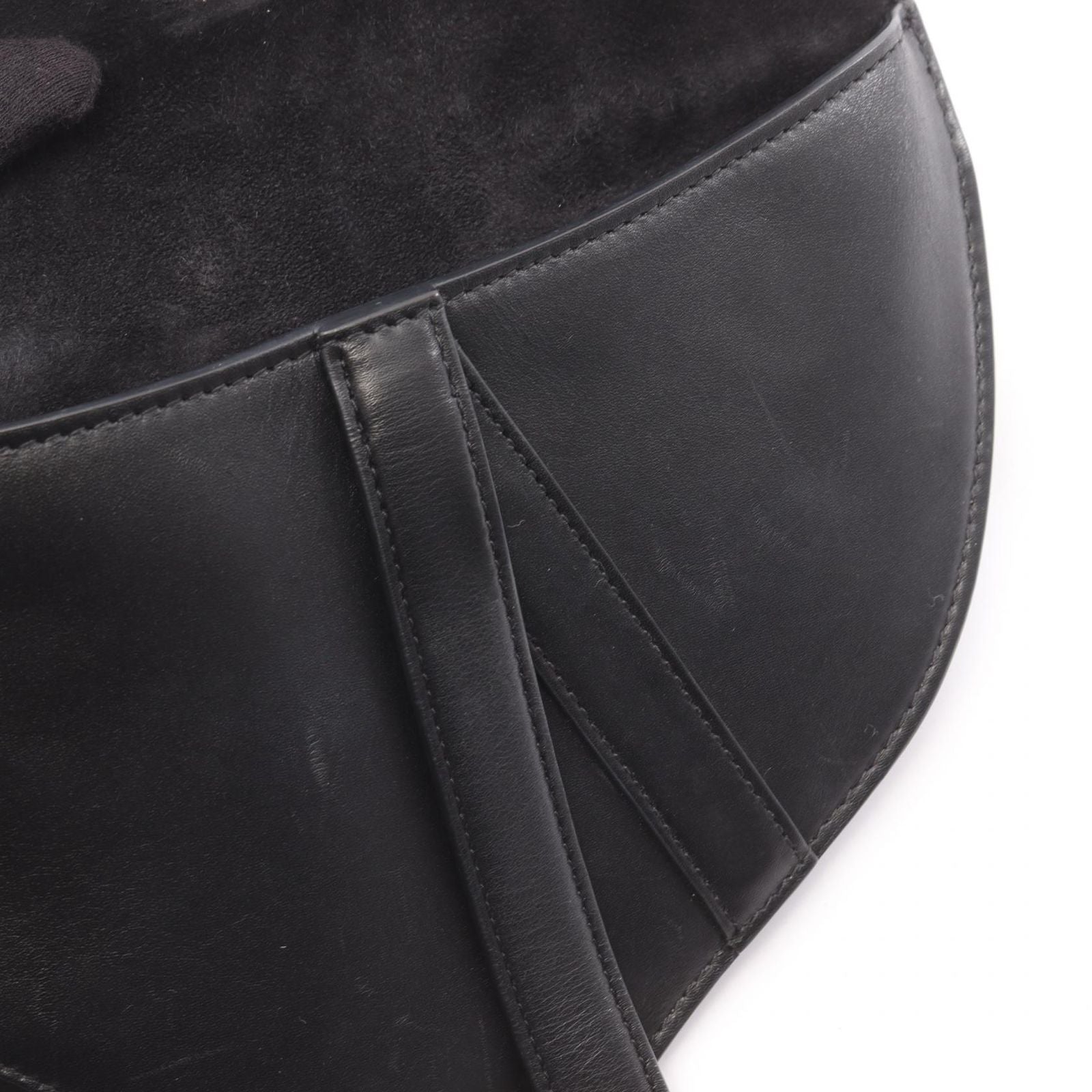 Dior Dio Belt Bag Sadeleba Black Leather — view 7