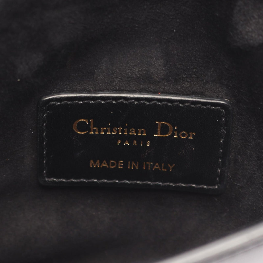 Dior Dio Belt Bag Sadeleba Black Leather — view 4