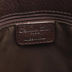 Dior Dio Tote tosnine Tobta Brown Canvas Leather — view 4