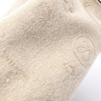 Loewe Tote Ofto Beige Brown Canvas Leather — view 9