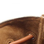 Loewe Tote Ofto Beige Brown Canvas Leather — view 5