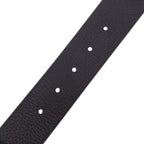 Louis Vuitton LV Optic 40 mm Belt Taurillon Leather Navy Brown Silver — view 8