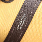 Hermes Tote Garden Party TPM Canvas Leather — view 4