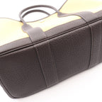 Hermes Tote Garden Party TPM Canvas Leather — view 8