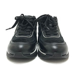 Chanel Sneakers CC Logo Mixed Fiber Shiny Calfskin &Suede Black — view 2