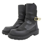 Dior Empreinte Boot Shoes Black 36.5 SI