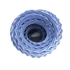 Hermes Heaven Carre Plisse Varangues Pleats Blue Light Multicolor Scarf — view 3