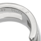Hermes Arianne Che D'ancre 48 Ring Diamond 18k WG White Gold