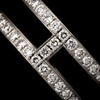 Hermes Arianne Che D'ancre 48 Ring Diamond 18k WG White Gold