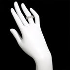 Gucci Flora Ring Diamond 18k WG White Gold