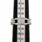 Gucci Flora Ring Diamond 18k WG White Gold