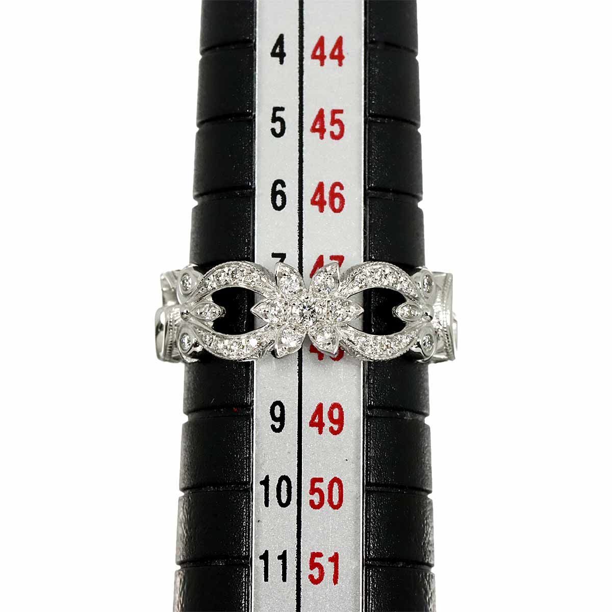 Gucci Flora Ring Diamond 18k WG White Gold