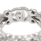 Gucci Flora Ring Diamond 18k WG White Gold