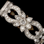 Gucci Flora Ring Diamond 18k WG White Gold
