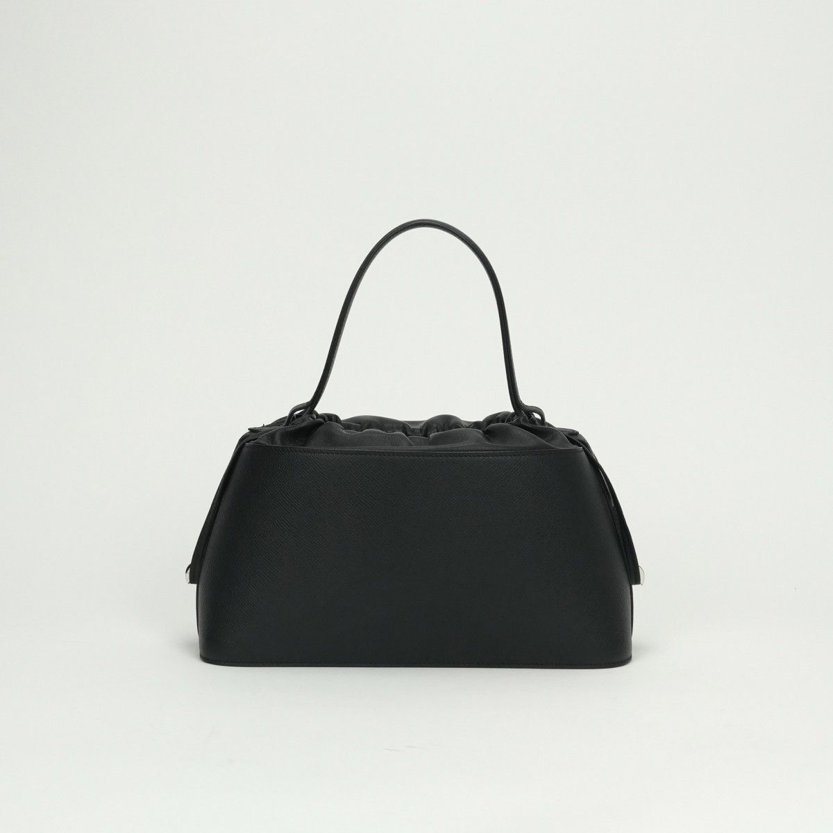 Hermes Paris Tote Epsom Noir Black Silver Handbag — view 3