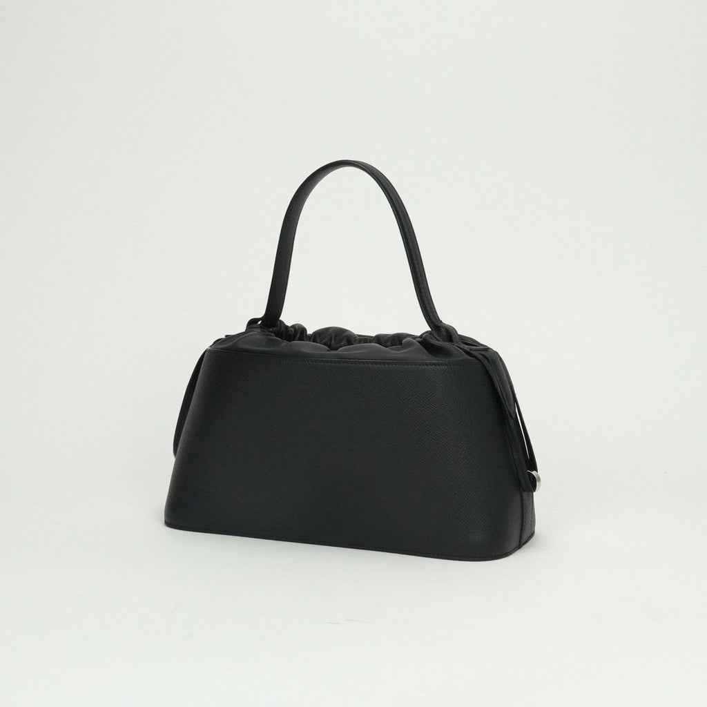 Hermes Paris Tote Epsom Noir Black Silver Handbag — view 2