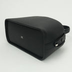 Hermes Paris Tote Epsom Noir Black Silver Handbag — view 4