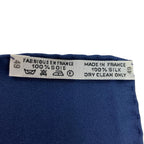 Hermes Scarf Carre 90 Spring Navy — view 6