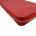 Louis Vuitton Zippy Wallet Empreinte Monogram Red — view 6