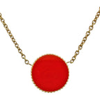 Dior Rose Devan Coule Necklace 18k Gold Diamond — view 3