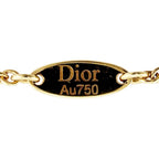 Dior Rose Devan Coule Necklace 18k Gold Diamond — view 7