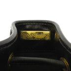 Saint Laurent Yves Vintage ketobag ShawleLogo Plate Leather Gold Black — view 6