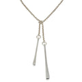 Hermes Necklace Cour Forges Silver