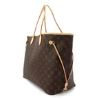 Louis Vuitton Monogram Neverfull GM Tote Brown Gold — view 4