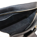 Saint Laurent Cabas 2-Way Bag Leather Black — view 9