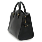 Saint Laurent Baby Cabas 2-Way Hand Shoulder Bag Leather Black — view 3