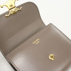 Celine Small Flap Wallet Triomphe Trifold Calf — view 6