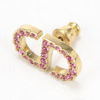 Dior Petit CD Stud Earrings Metal — view 3