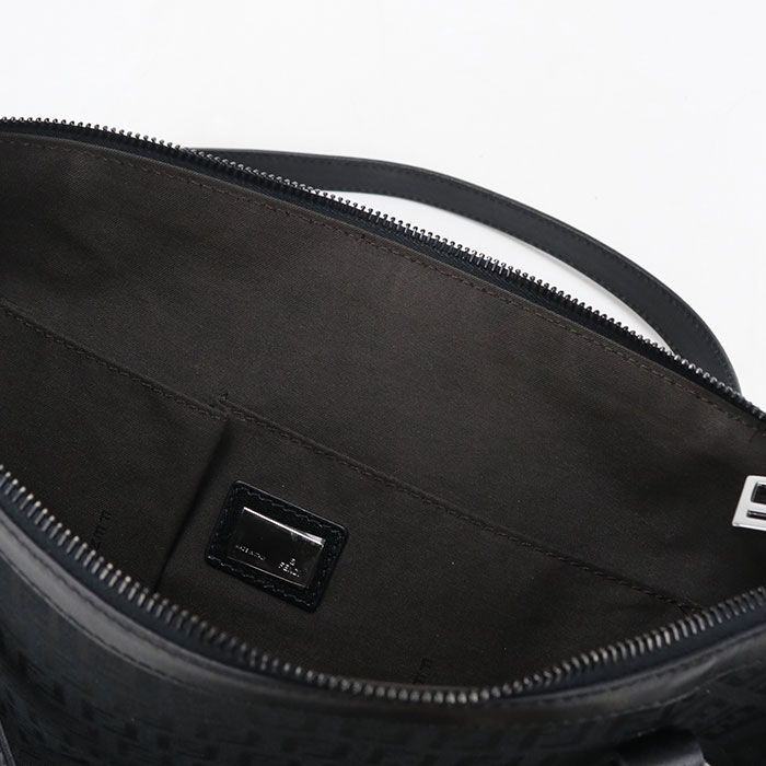 Fendi Zucchino Tote Canvas Leather — view 5